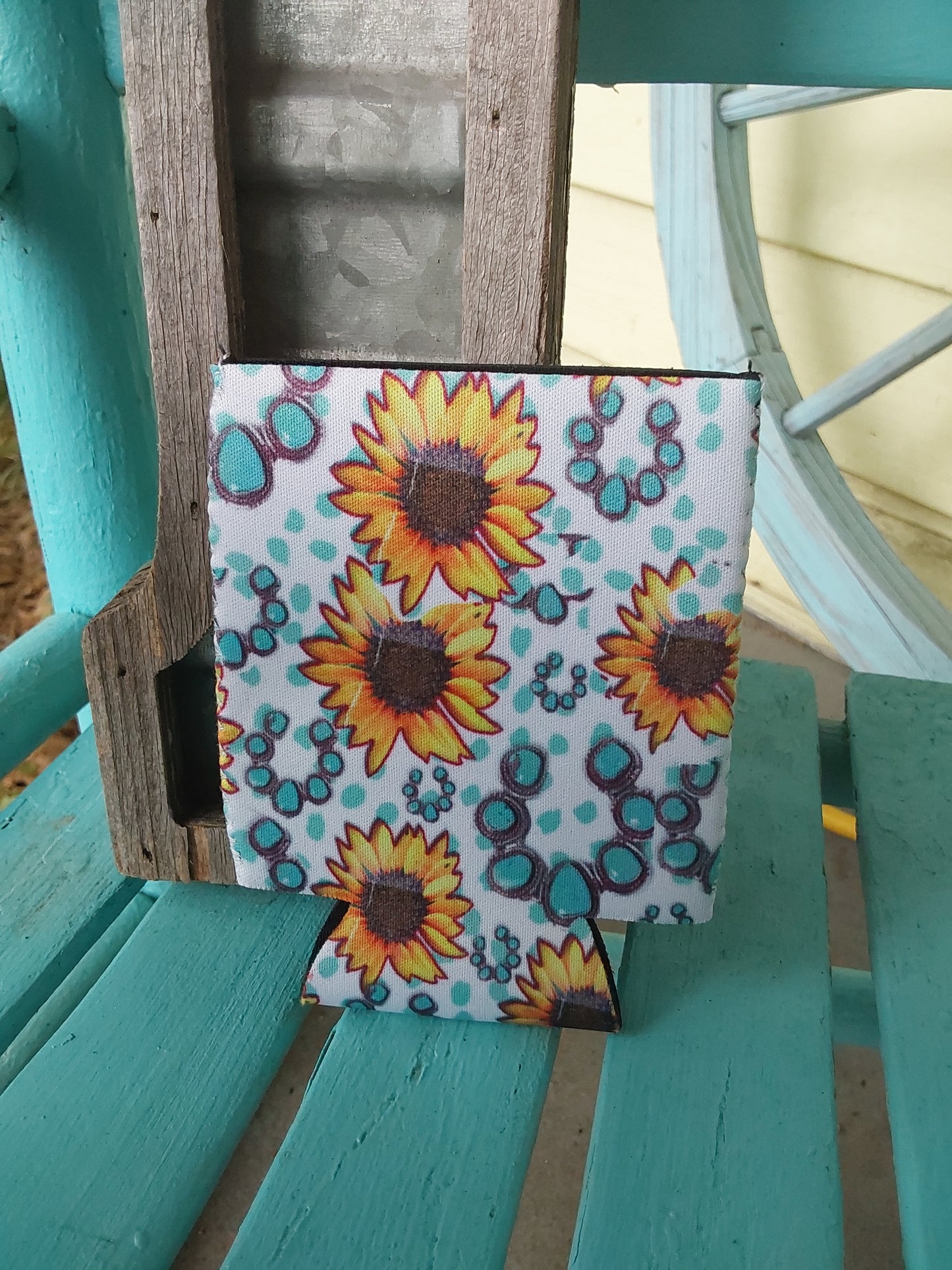 Sunflower turquoise squash small cankoozie