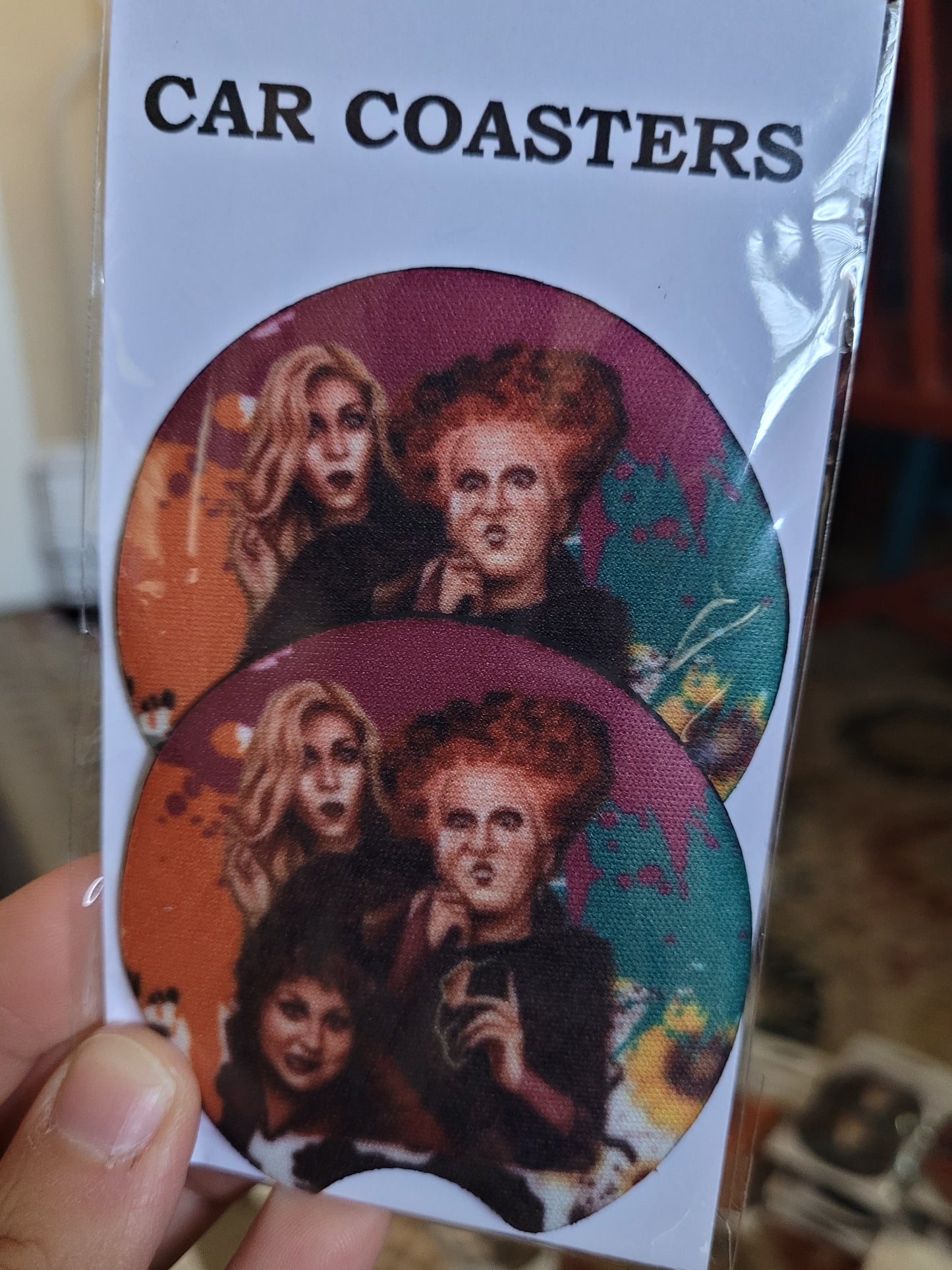 Hocus pucus car coaster