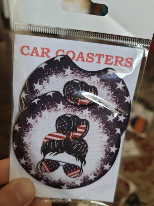 4th of july car coaster