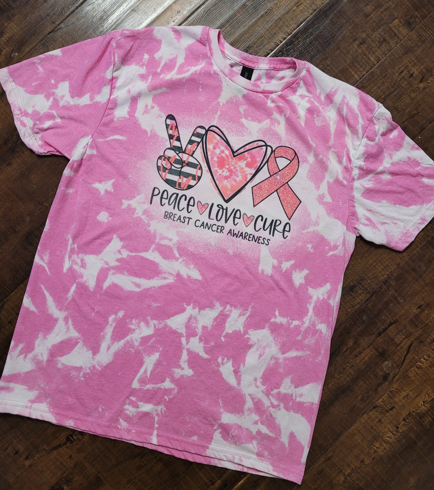 Peace love cure shirt