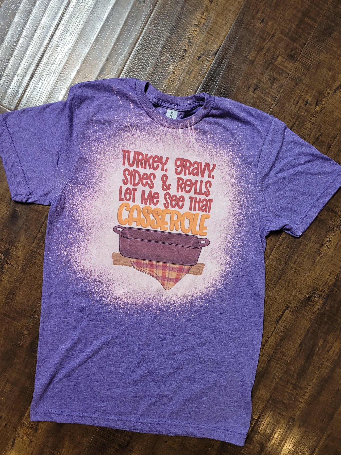 Casserole thanksgiving shirt