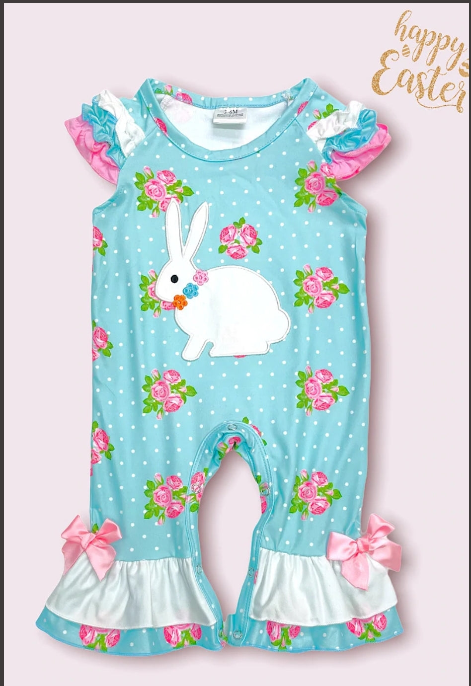 Easter bunny romper